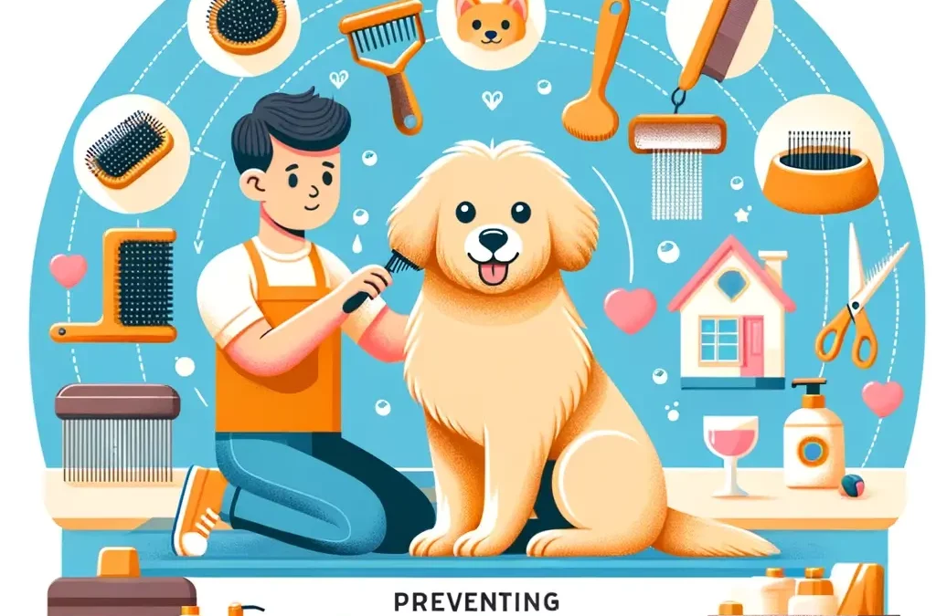 Preventing Dog Matting at Home: A 5 Step Guide